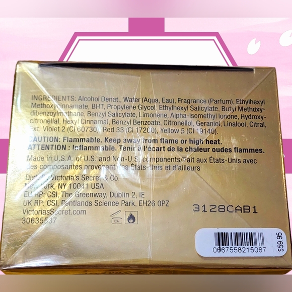 New Limited Edition VS FINE FRAGRANCE "Fearless" Eau de Parfum 1.7 fl oz 50 mL - Picture 7 of 11